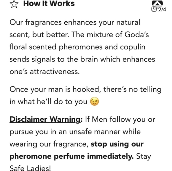 GODA 15 mL Women's Pheromone Perfume New ~ In Box Smells Amazing 😍 - Picture 7 of 8